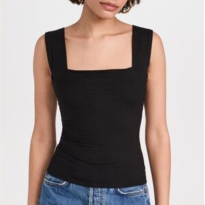 Reformation Clarke Knit Tank in Black - Size Small